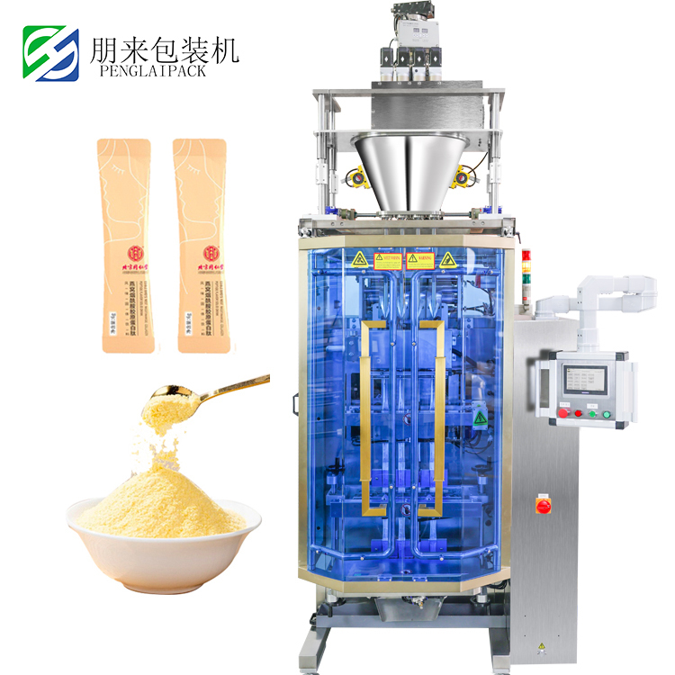 Spacie Powder Backing. Machine PLC Control Spice Powder Filling Machine Coffee Pouch Packing Machine 9.7KW