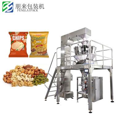 Automatic Weighing Packing Machine for Snacks Food Industry 220V/380V