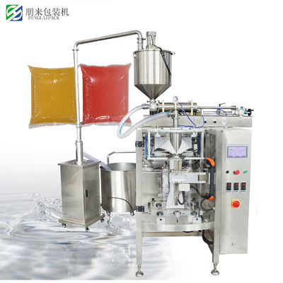 PLC Control Automatic Liquid Packaging Machine For Ice Pop Honey Filling Mayonnaise salad packing machine