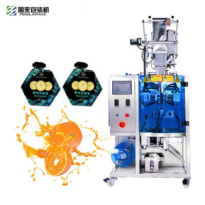 Automatic Single Lane Vffs Packaging Machine For Irregular Shaped Liquid Sachet