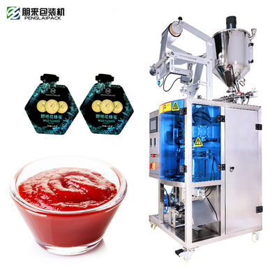 Special Bag Chili Sauce Packing Machine PLC Controlled 30-50bags/Min