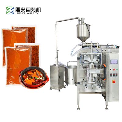 High Viscosity Liquid Paste Sauce Vacuum Packing Machine, Fully Automatic Air-Free Vacuum Sealing, No Air Inside Pouches, For Salad Sauce, Pepper Sauce, Honey, Cream and All Thick Viscous