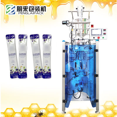 80-120 Bags /Min Liquid Sachet Packing Machine For Honey Drinks Lollipop 2.8kw