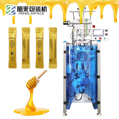 Vertical Honey Packing Machine Automatic Liquid Sachet Filling 2.8kw