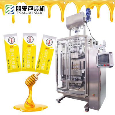 Automatic Multi Lane Packing Machine for Liquid Gel Ice Honey Sachet Sealing