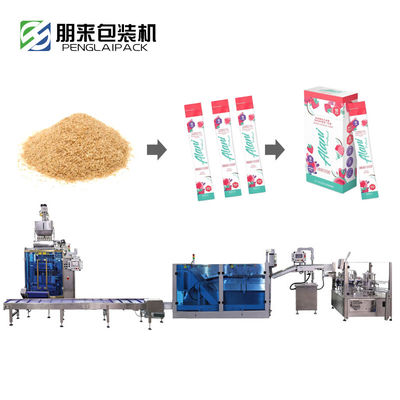 Multi Lane Stick Pack Machine For Spicescurry Coffee Powder Packing