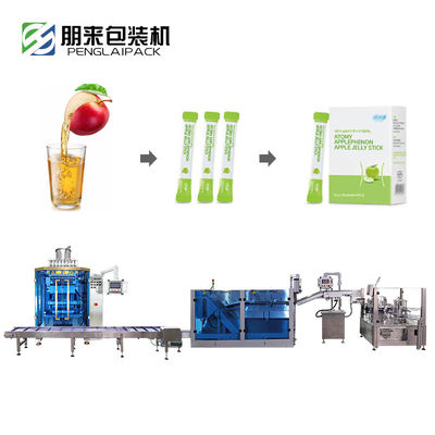 PLC Control Multi Lane Packing Machine For Health Drinks Liquid Dispenser Filling