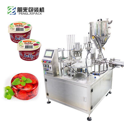 Multi Purpose Cup Filling Sealing Machine for Yogurt Milk Honey 10–100ml