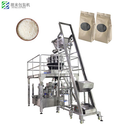 Single Station Doypack Premade Bag Sealing Packing Machine Multifunctional