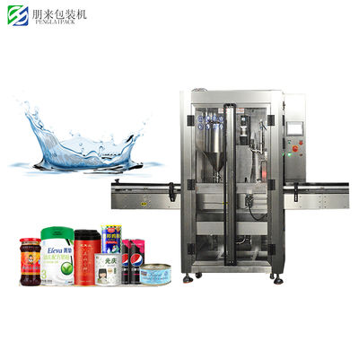 Automatic Liquid Packaging Machine with PLC Control SUS304 Stainless Steel and 2800-3600bottles/hour Speed