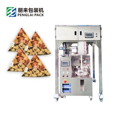 Full Automatic Factory Wholesale Triangular Green Black Flower Tea Bag Packaging Machine 
