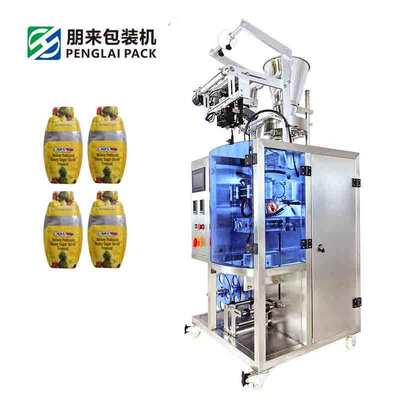 Automatic Irregular Shape Liquid Pouch Packing Machine with Customizable Pouch Shapes for Multi-Lane Packaging