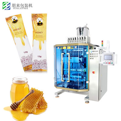 High Efficient Multi Lanes Popsicle Making Machine Liquid Pure Water Honey Juice Ice Lolly Packaging Filling Machine