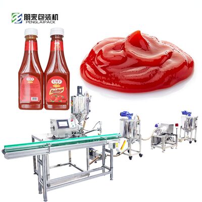 Tomato Sauce And Jam Paste Filling Machine Bottle Liquid Filling Machine Liquid Juice Filling Machine Honey Stick Filling Machine