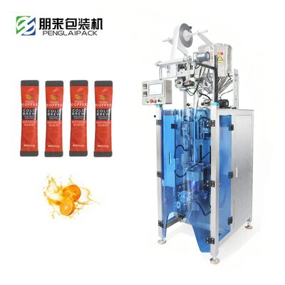 Servo Drive Liquid Packaging Machine 4 Side Sealing Packing Machine High Quality  Cream Filling 80bags/min Low Cost