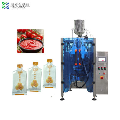 Full Automatic Irregular Sachet Back Side Sealing Sachet Packaging Machine for Energy Gel Liquid Juice Seasoning Sauce