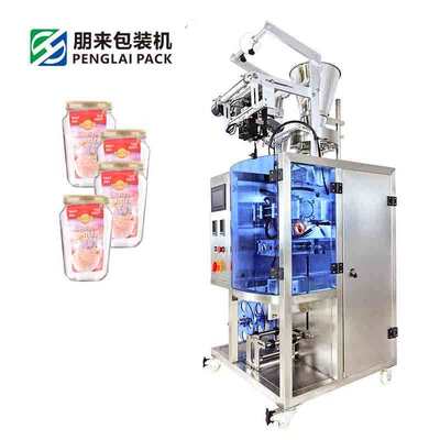 Automatic Sauce Packaging Machine Food Powder Packaging Machine With Warranty Food Packaging Machine 50bags/min Honey Sachet Machine Irregular bag shape