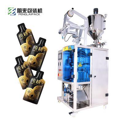 Automatic Detergent Laundry Powder Packaging Machine Honey Sauce Sachet Packing Machine Juice Packing Line Machine Leakproof Packing Machine 50bags/min packing machine for small business