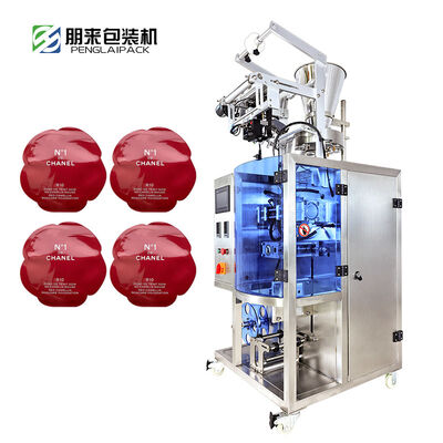 Automatic Irregular Shaped Shampoo Sachet Packing Machine New Film and Plastic/Paper Foil for Food Filling Pouch Packaging